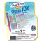 Papermate InkJoy Gel Pen, Retractable, Fine 0.5 mm, Black Ink, Black Barrel, 8/Pack